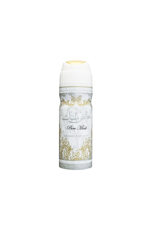 lattafa body spray pure oudi 200ml