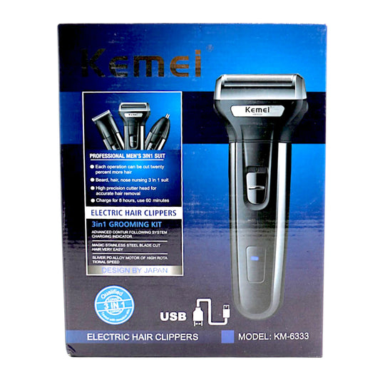 kemei shaver 3in1 km-6333