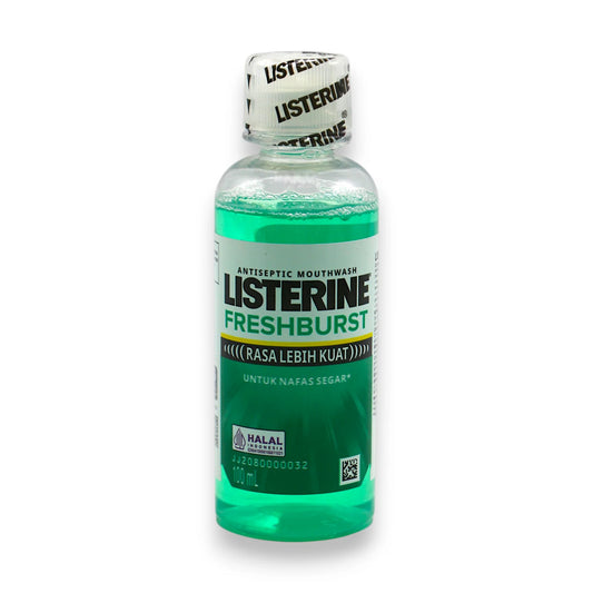 listerine mouth wash fresh burst 100ml indonesia