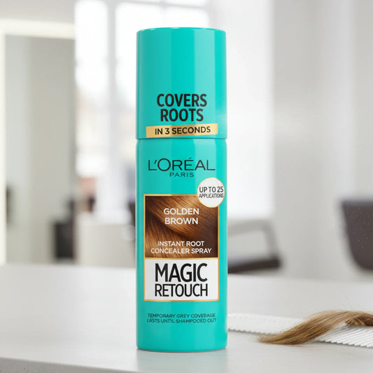 loreal hair spray magic retouch golden brown 75ml france