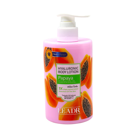 leadr body lotion papaya 300ml thailand 2616