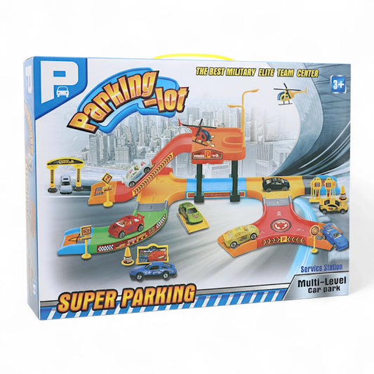 colorful parking track set 51.5x31x18cm t