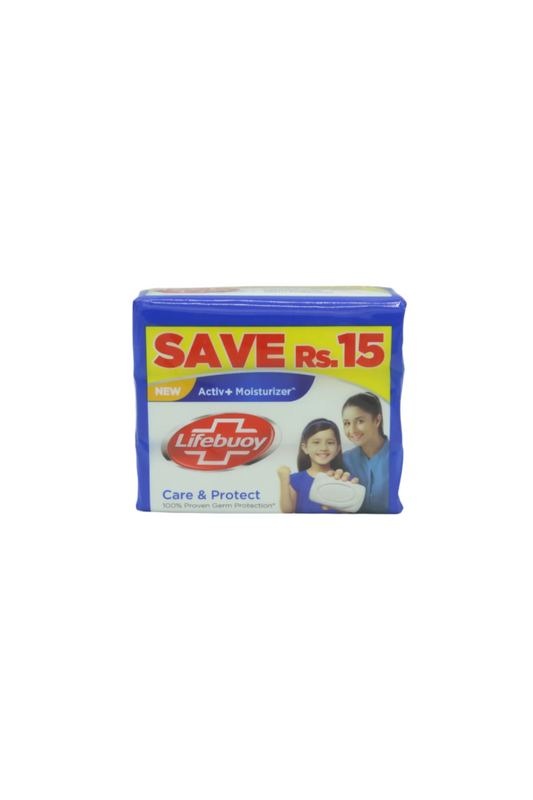 lifebuoy soap mild care 128g 3pc