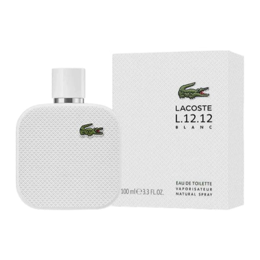 lacoste perfume l.12.12 blanc edt 100ml for men