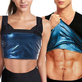 Polymer Sweat Shapewear Waist Slimming Trainer, Black