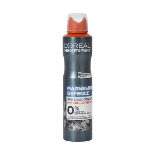 loreal body spray magnesium defence 250ml