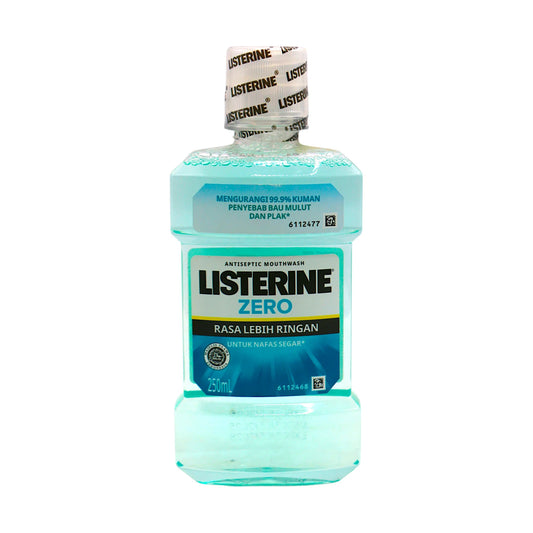 listerine mouth wash zero 250ml