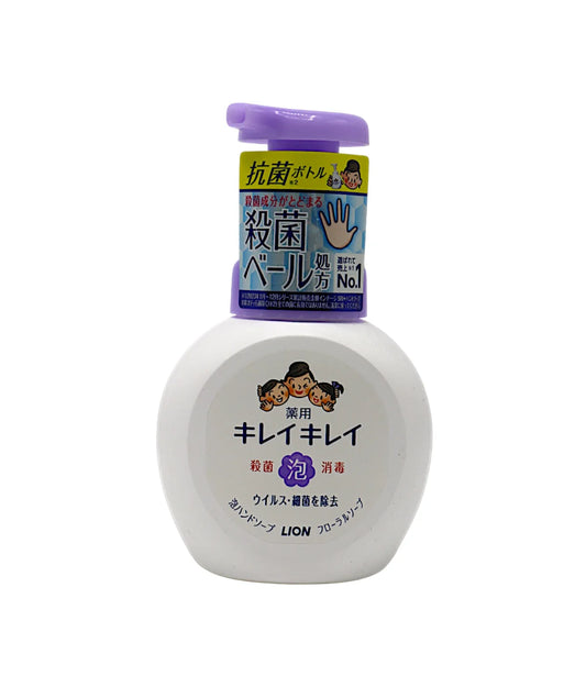 lion hand wash floral soap 250ml japan