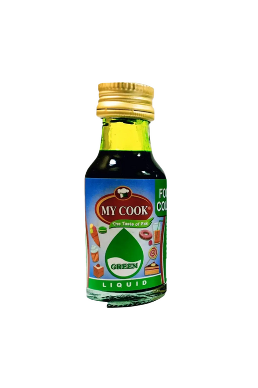 my cook food colour green 28ml