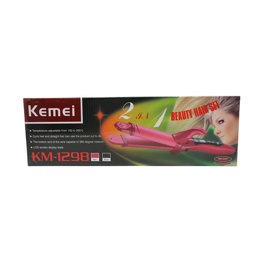 kemei straightener 2in1 1297