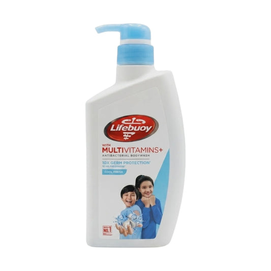 lifebuoy body wash multivitamins cool fresh 500ml pump indonesia