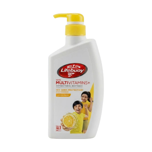 lifebuoy multivitamins body wash lemon fresh 500ml indonesia