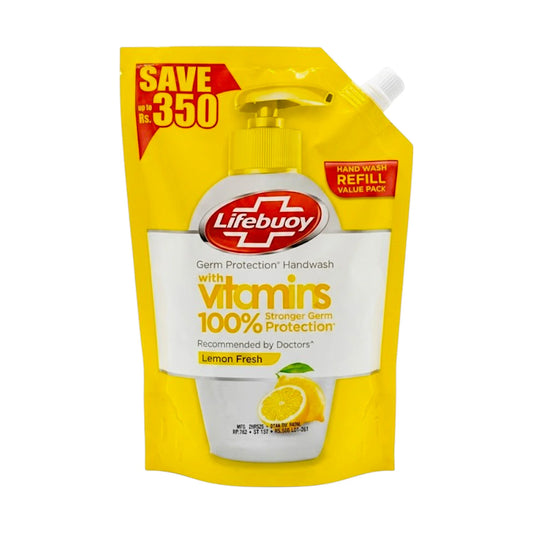 lifebuoy hand wash lemon fresh refill 900ml pouch