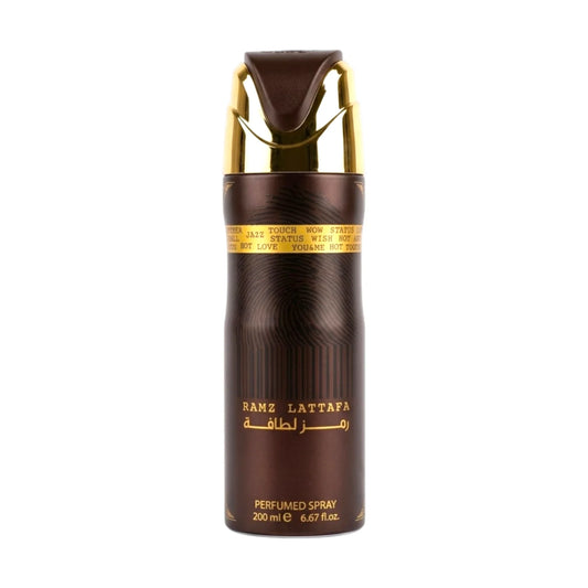 lattafa body spray ramz gold 200ml