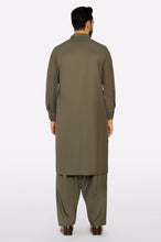 Dark Green Wash & Wear Shalwar Kameez