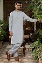 Light Grey Wash & Wear Shalwar Kameez